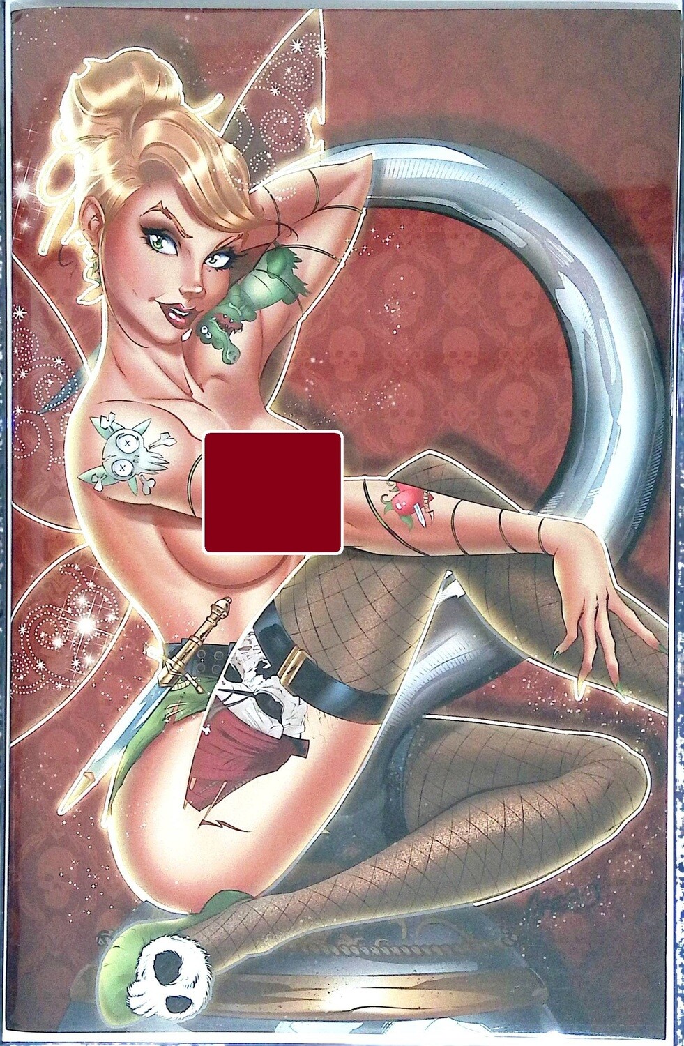 Gregbo Fairy Cosplay Artbook #1 - Tinkerbell - Virgin Naughty Red Exclusive