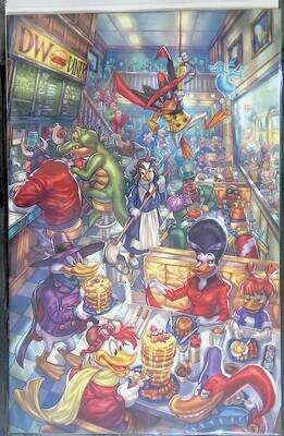 Darkwing Duck #1 - Marvels Homage Virgin Variant