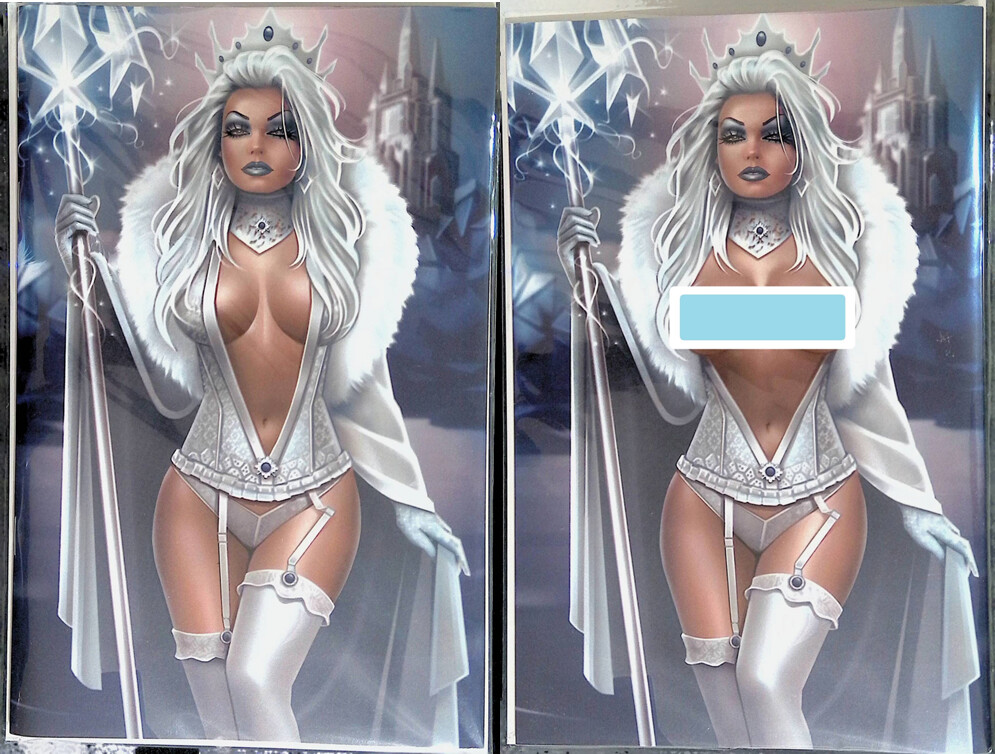 Chill Cubes #1 - Ice Queen Dual Virgin Foil Kickstarter Exclusive