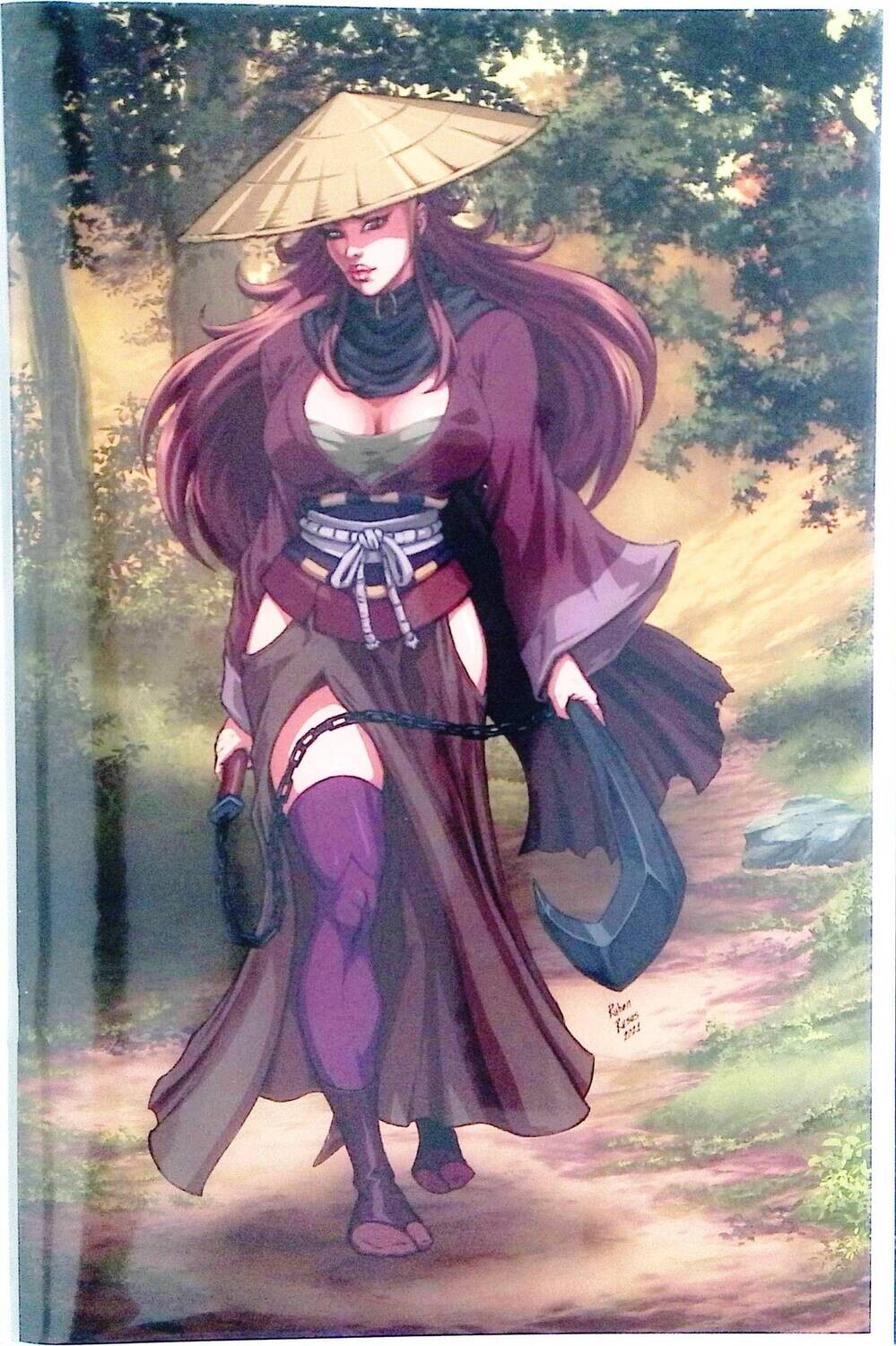 Samurai of Oz #4 - Lioness Strut Virgin Kickstarter Exclusive