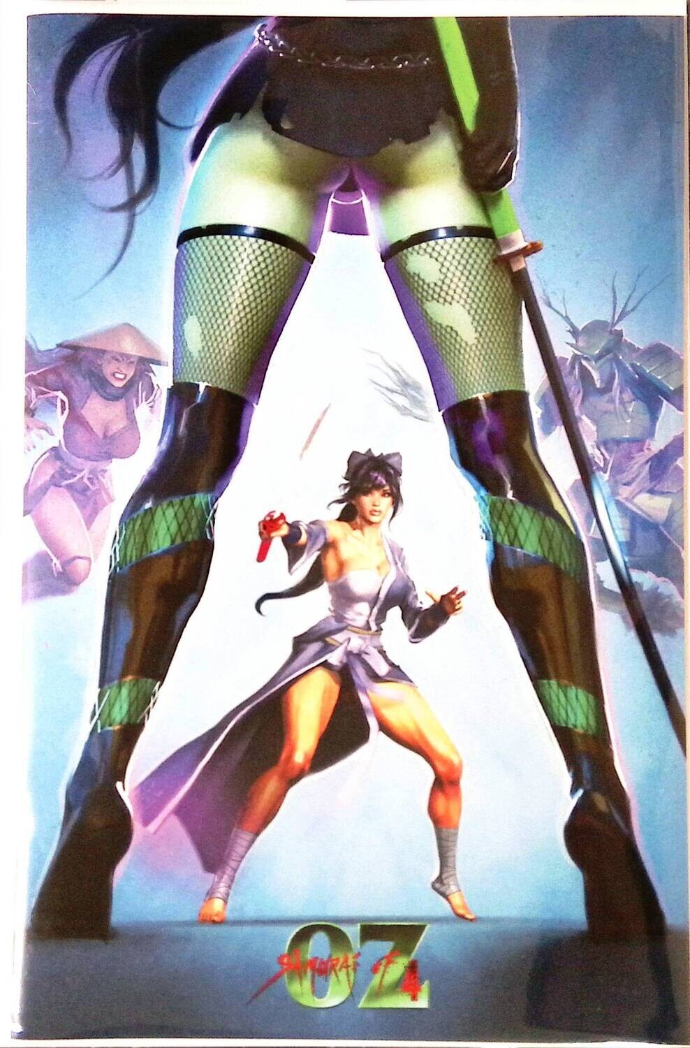 Samurai of Oz #4 - James Bond Movie Poster Homage Virgin Kickstarter Exclusive