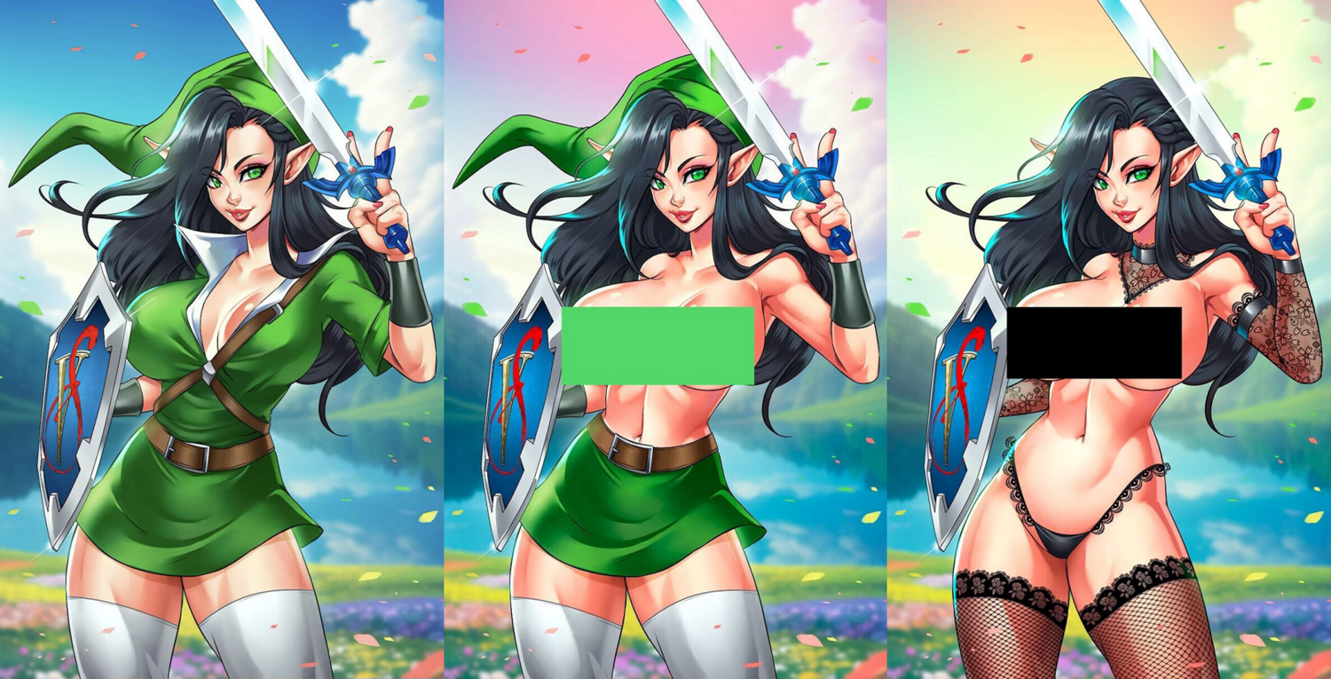 Mount Olympus Print - Elf Ivy Cosplay