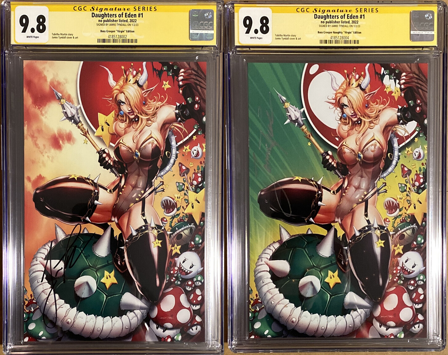 Daughters of Eden #1 - Boss Creeper Virgin Exclusives - CGC 9.8 (Signature Series)