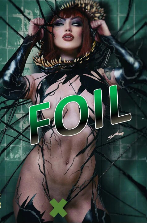 Power Hour #2 - Shikarii - Sexy Venom Fully Naughty Cosplay Virgin Foil Exclusive (Pre-Sale)