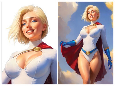 Action Comics #1053 - Will Jack - Power Girl Virgin Foil Exclusives (Pre-Order)