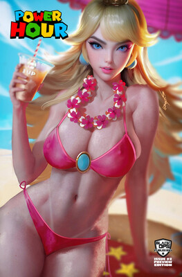 Power Hour #2 - Shikarii - Sexy Princess Peach Collectors Box - Nice, Tease, and Black Bikini Box Exclusives