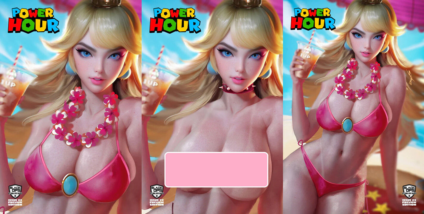 Power Hour #2 - Shikarii - Naughty &amp; Nice Princess Peach Foil Exclusives