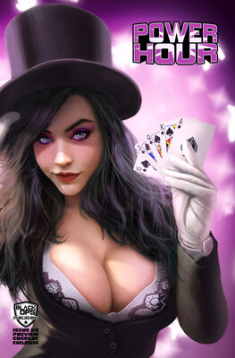 Power Hour #2 - Zatanna Top Hat Cosplay Close-Up Exclusive