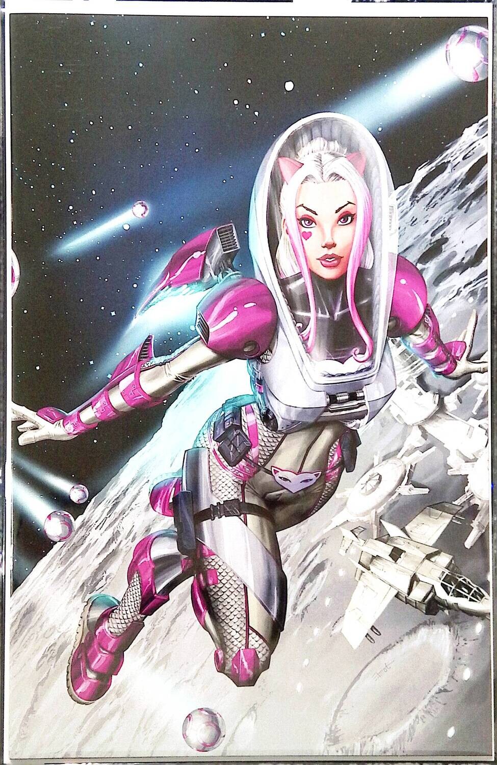 Miss Meow #4 - Meow in Space Virgin Exclusive