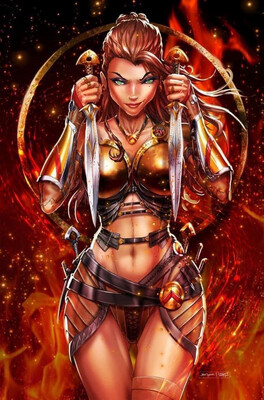 Born of Blood #1 - Tyndall Virgin Kickstarter Exclusive