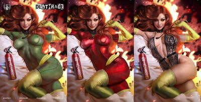 Deathrage #4 - Shikarii Firebird Cosplay Foil Exclusives
