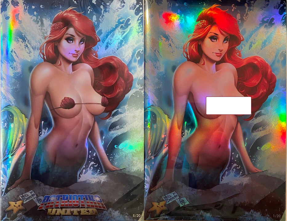 Patriotika United #1 - Little Arcane Nice &amp; Naughty Holofoil Exclusives