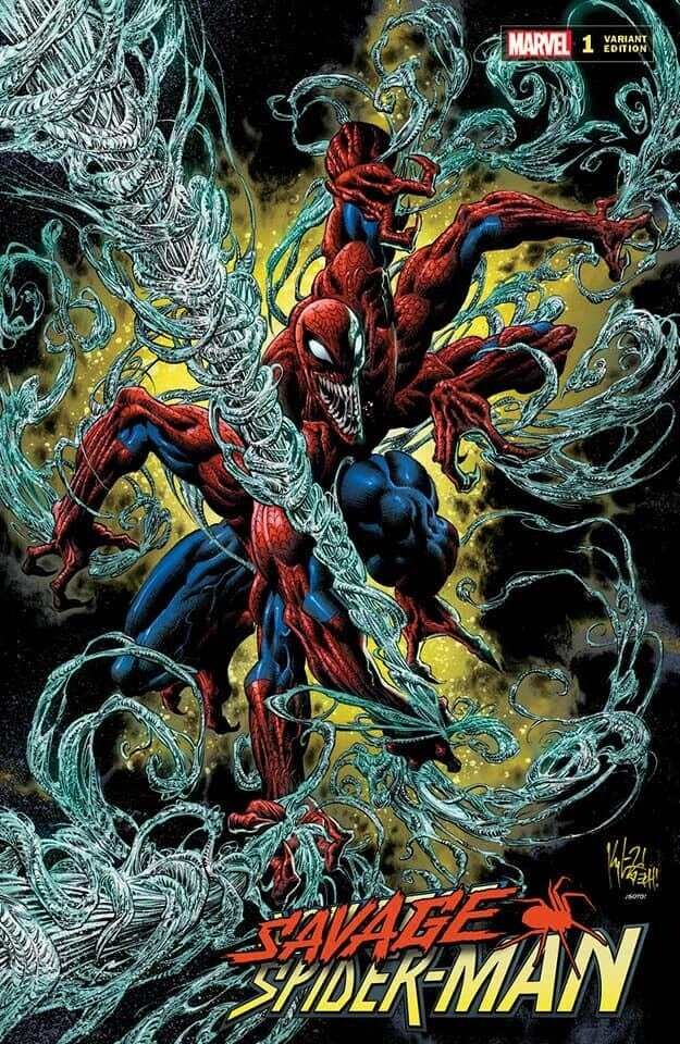Savage Spider-Man #1 - Kyle Hotz Variant
