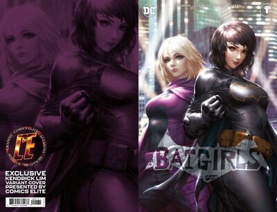 Batgirls #1 - Lim - Masked Minimal &amp; Unmasked Trade Exclusives