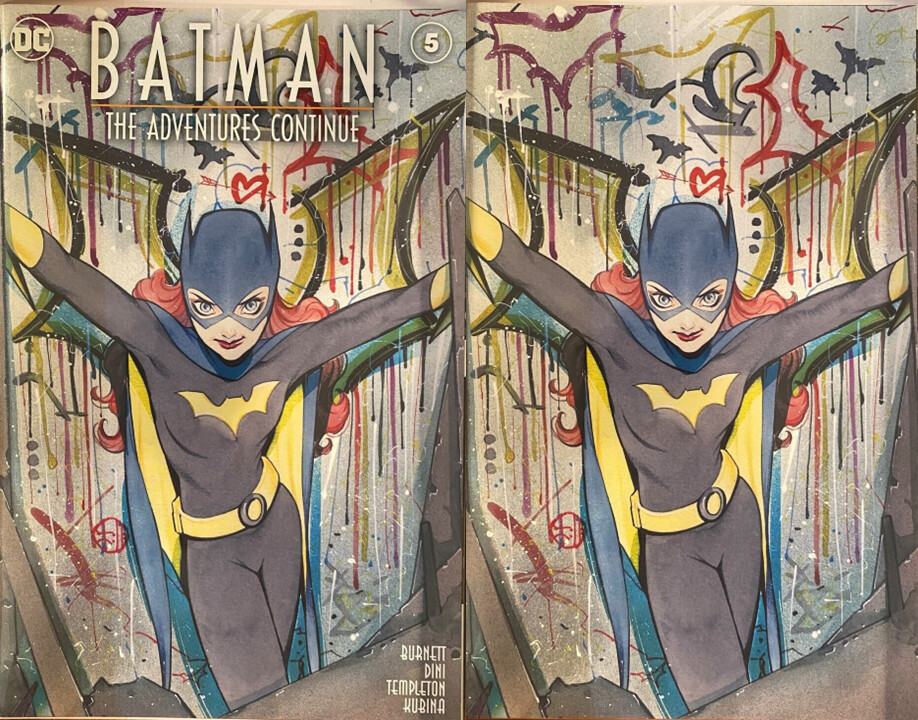 Batman The Adventures Continue #5 - Peach Momoko - Trade &amp; Virgin Variants