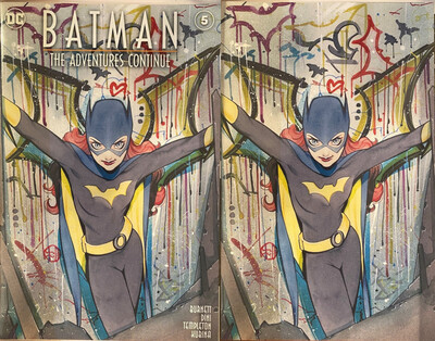 Batman The Adventures Continue #5 - Peach Momoko - Trade &amp; Virgin Variants