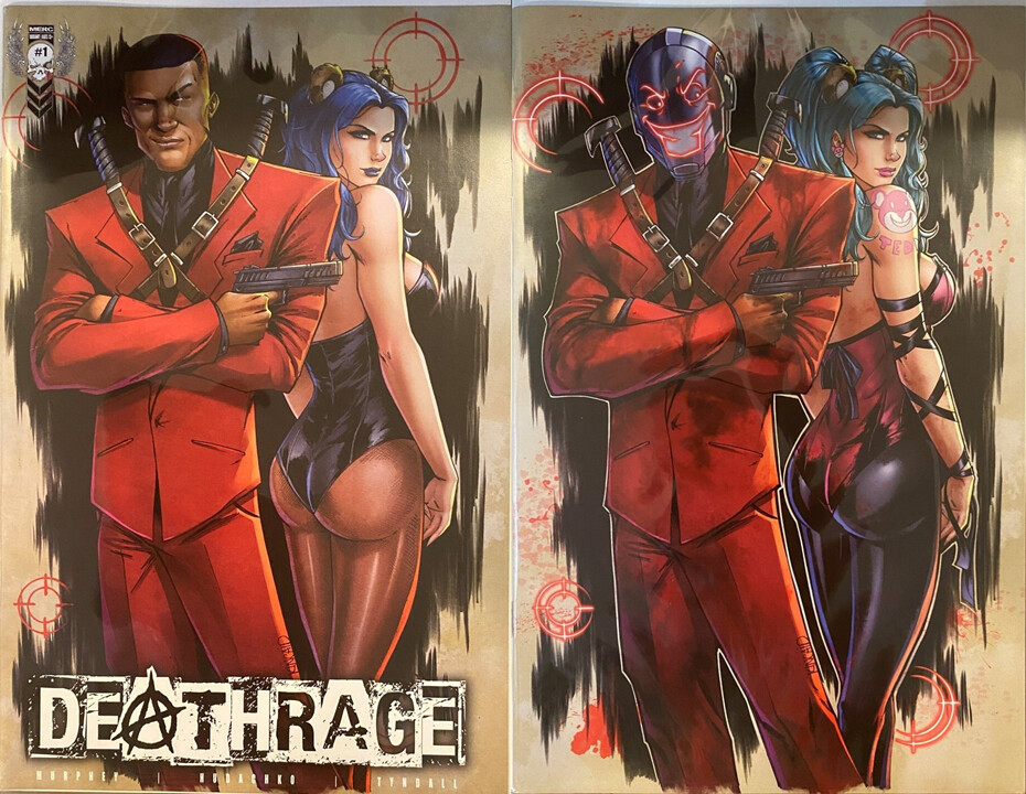 Deathrage #1 - Locked Trade &amp; Virgin Variants