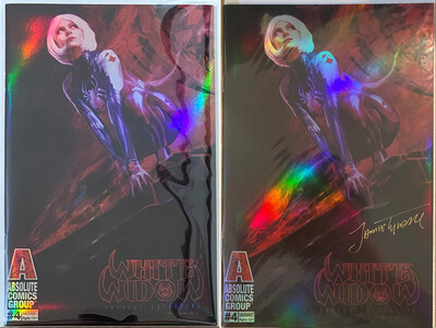 White Widow #4 - Shannon Kincaid Cosplay Holofoil (Signed or Unsigned)
