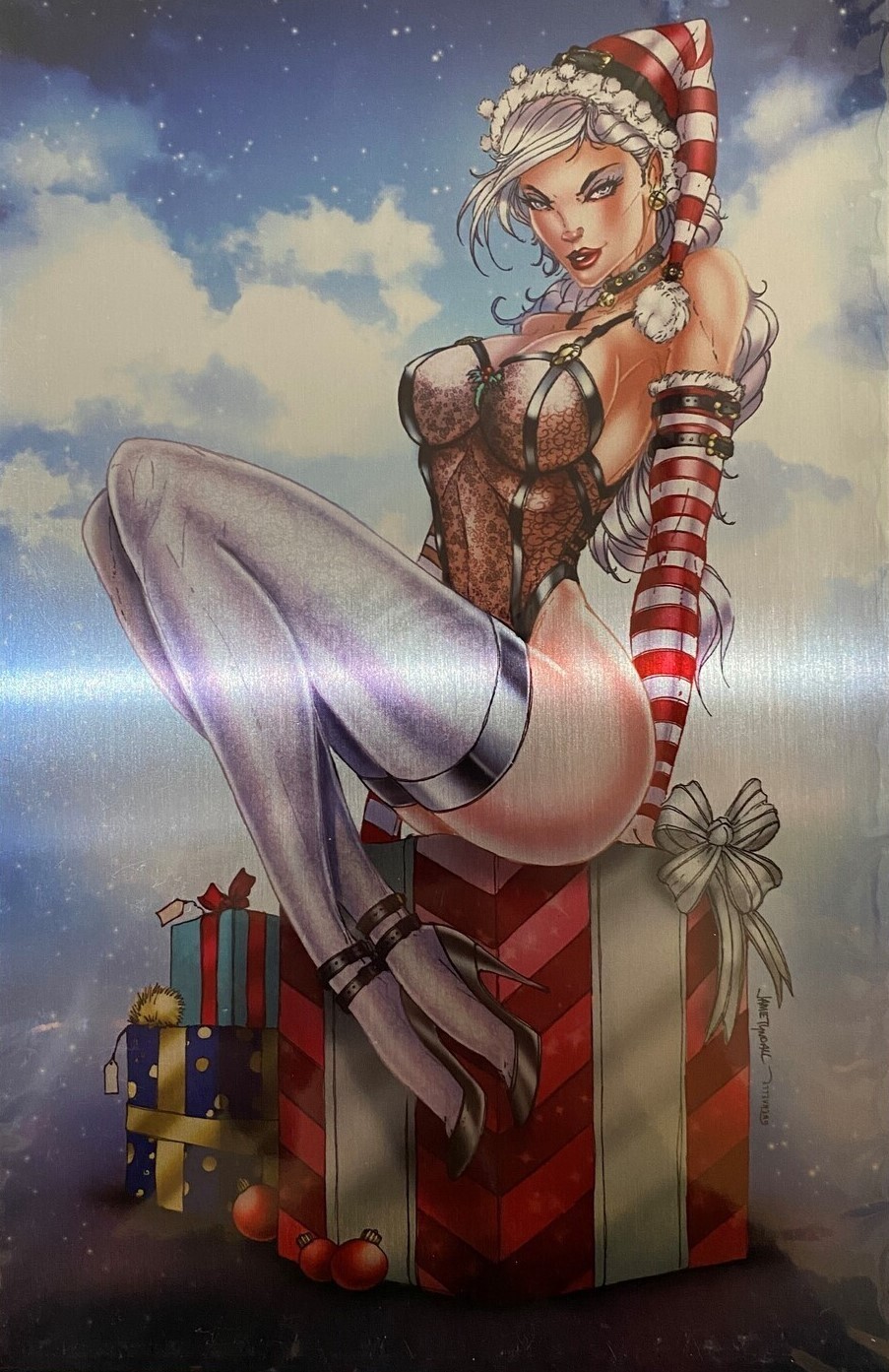 White Widow #3 - Gift Wrapped Virgin Metal Exclusives