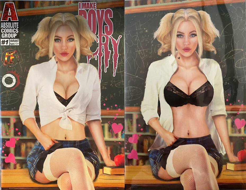 I Make Boys Cry #1 - Comics Elite Schoolgirl Exclusives