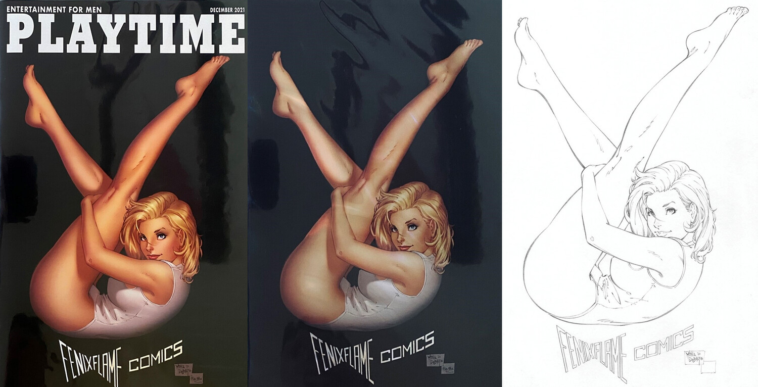 Notti &amp; Nyce: Playtime - Playboy 1964 Playmate of the Year Homage Lavafoil Exclusives