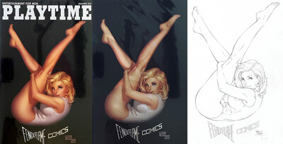 Notti &amp; Nyce: Playtime - Playboy 1964 Playmate of the Year Homage Lavafoil Exclusives