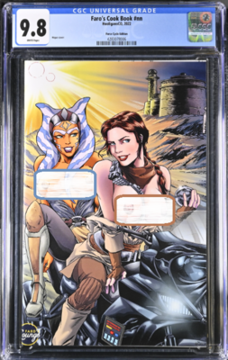 Faro&#39;s Lounge - Naughty Ahsoka &amp; Jyn Erso Vader Speeder Virgin Exclusive - CGC 9.8