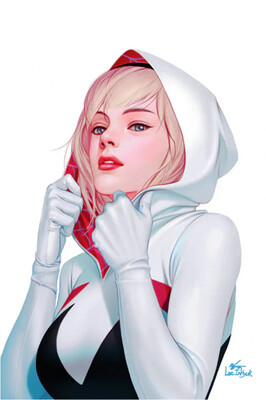 Spider-Gwen: Sharp Clones #1 - Inhyuk Lee - SDCC Virgin Variant