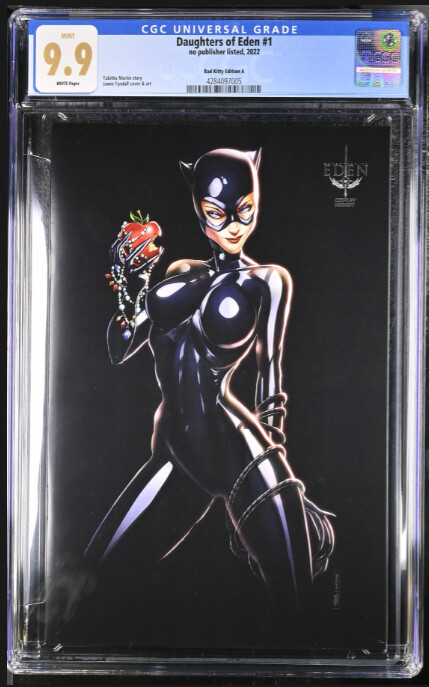 Daughters of Eden #1 - Jamie Tyndall - Bad Kitty Edition - CGC 9.9