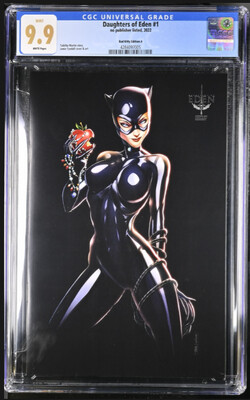 Daughters of Eden #1 - Jamie Tyndall - Bad Kitty Edition - CGC 9.9