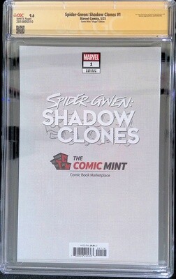 Spider-Gwen: Sharp Clones #1 - Inhyuk Lee - SDCC Virgin Variant - CGC 9.6 (Signed)