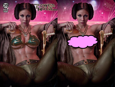 Power Hour #2 - Shikarii - Star Wars Gangster Princess Leia Cosplay Foil Exclusives