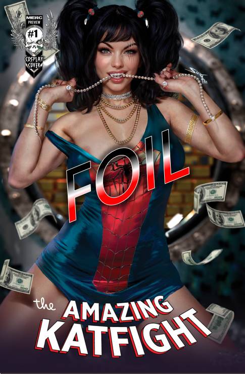Katfight #1 Preview - Shikarii - J. Scott Campbell Homage - Foil Trade Exclusive