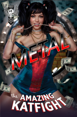 !Katfight #1 Preview - Shikarii - J. Scott Campbell Homage - Metal Trade Exclusive