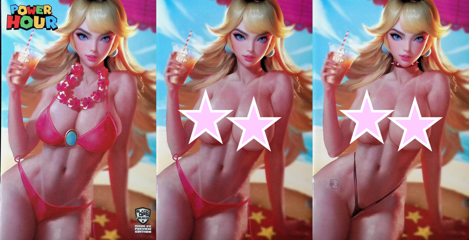 Power Hour #2 - Shikarii - Sexy Princess Peach - Nice, Tease, and Naughty Exclusives