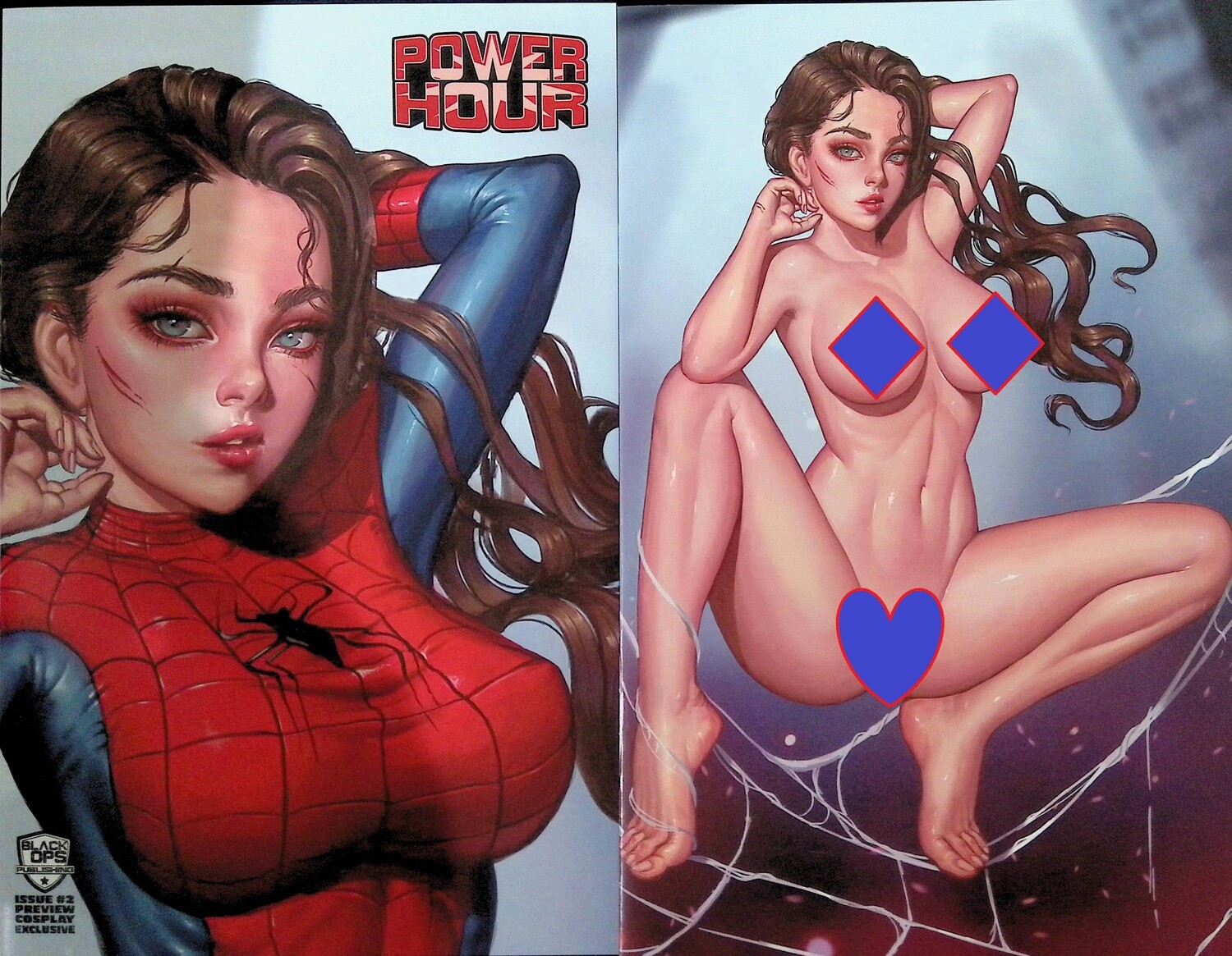 Power Hour #2 Preview - Spider-Girl Close-Up &amp; Full Naughty Exclusives