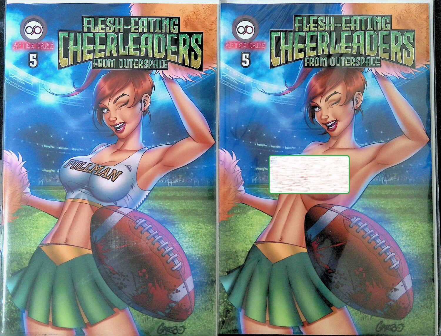 Flesh Eating Cheerleaders from Outer Space #5 - Big Game Exclusive
