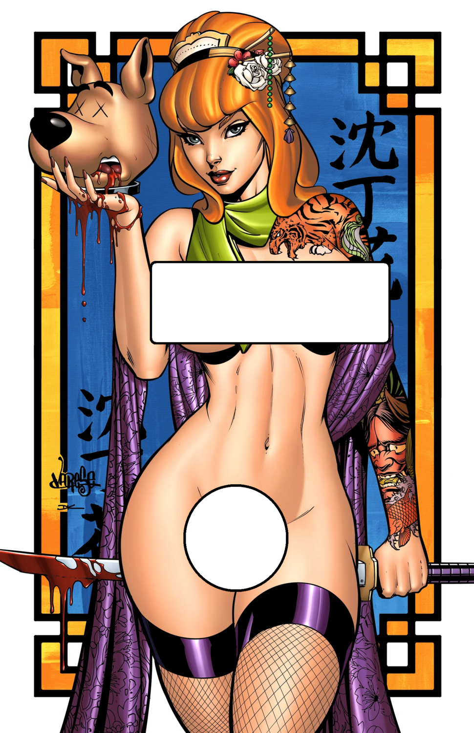 Faro&#39;s Lounge: Anti-Valentine&#39;s #5 - Yakuza Daphne - Severed Scooby Naughty Exclusive