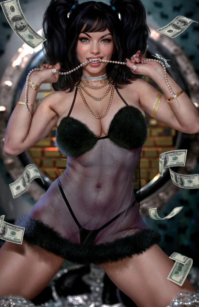 Katfight #1 Preview - Shikarii - J. Scott Campbell Homage Virgin Collectors Box Lingerie Exclusive
