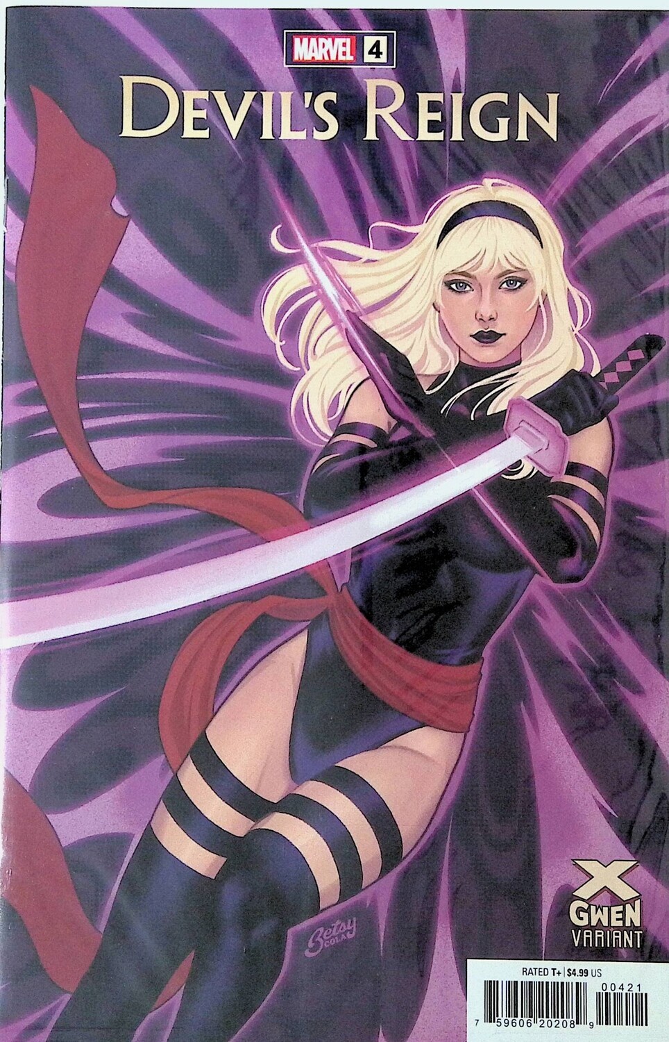 Devil&#39;s Reign #4 - Gwen Stacy Cosplay