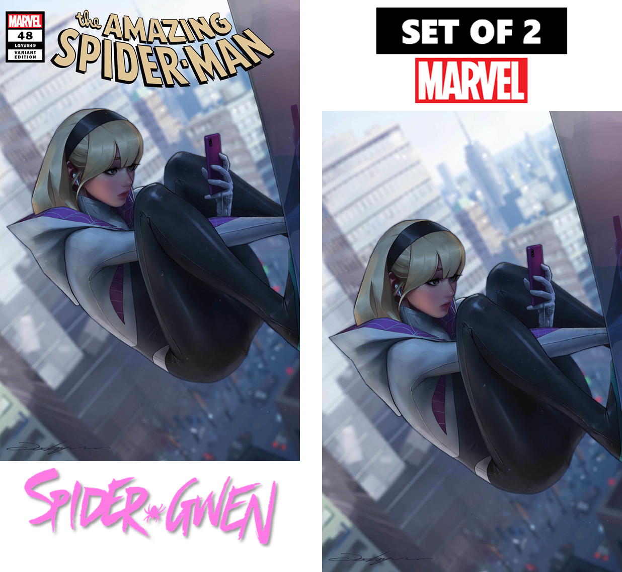 Amazing Spider-Man #48 - Jeehyung Lee Spider-Gwen Exclusive Set