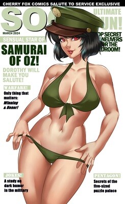 !Cherry Fox Comics Exclusive - Samurai of Oz #1 - Sexy Soldier Dorothy - Five Cover Complete Matched Set