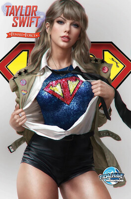 Taylor Swift Female Force #1 - Shikarii - Revealing Super Hero - Trade CE Exclusive