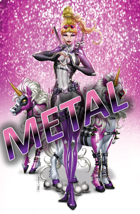 Taylor Swift Female Force #1 - Tyndall - TaylorPool Heart Hands - Virgin Metal Exclusive