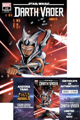 Darth Vader #42 - Stephen Segovia - Ahsoka Limited Edition Variant