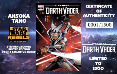 Darth Vader #42 - Stephen Segovia - Ahsoka Limited Edition Variant