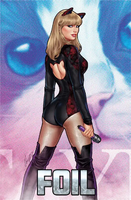 ! Taylor Swift Female Force #2 - Chatzoudis - Cat Costume - Virgin Foil Exclusive (Pre-Sale)