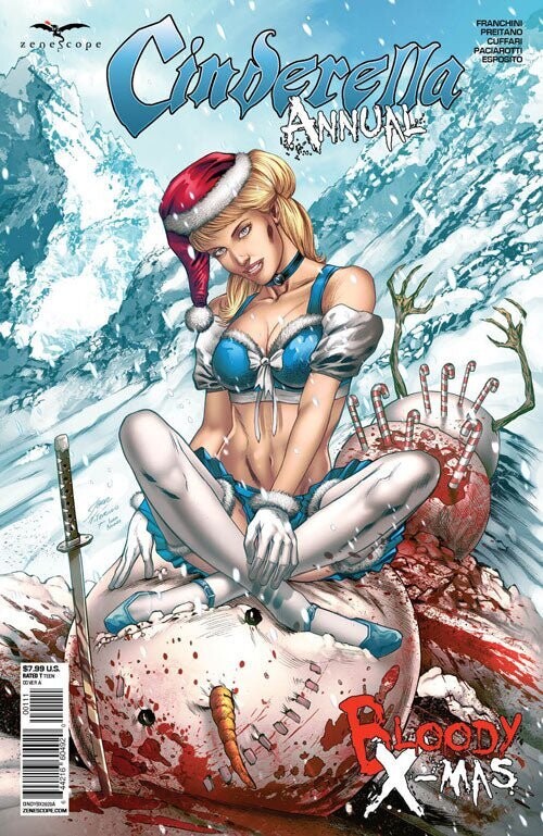 Cinderella Annual: Bloody XMas - Vitorino Variant