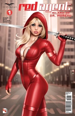 Red Agent: Island of Dr Moreau #1 - Garvey Variant
