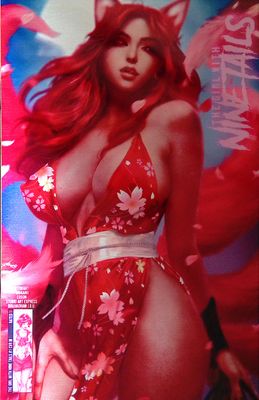 The Girl with Nine Tails #1 - Shikarii - Trade Kickstarter Metal Exclusive
